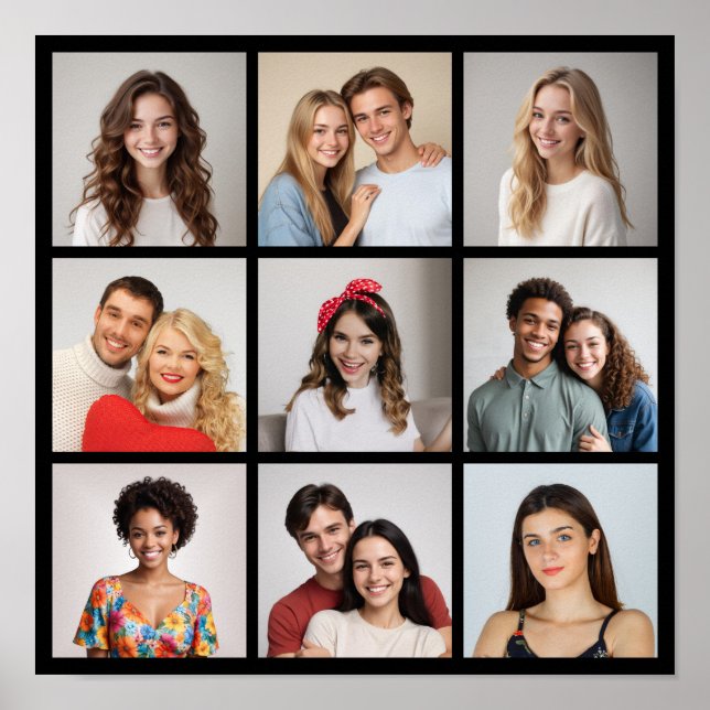 Affiche Créez votre propre collection de photos 9 (Devant)