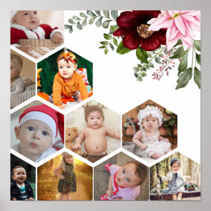 Affiche Créez votre propre collection de photos florales 1