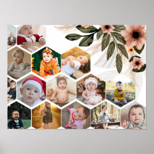 Affiche Créez votre propre collection de photos florales 1
