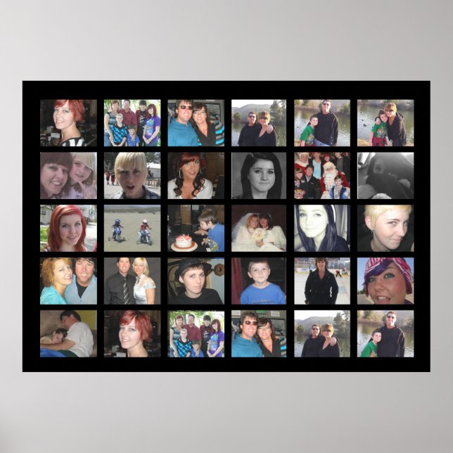 Affiche Créez votre propre collection de photos Instagram  (Devant)