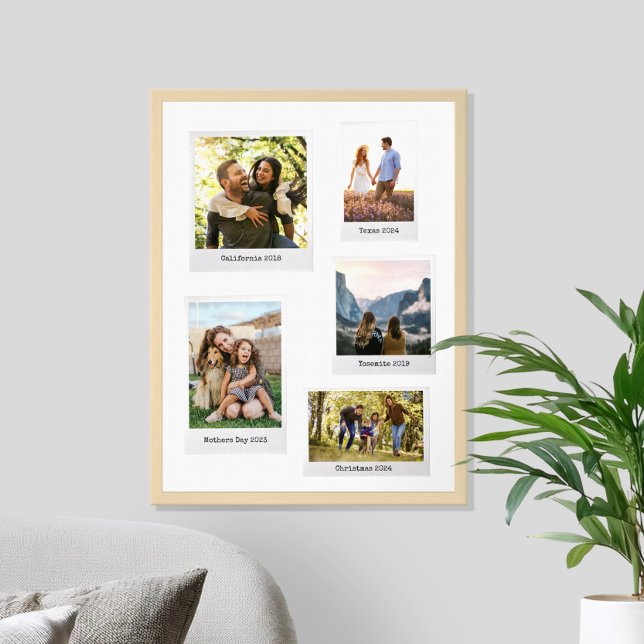 Affiche Créez votre propre collection de photos instantané (Créateur téléchargé)