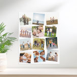 Affiche Créez votre propre collection de photos personnali<br><div class="desc">Créez votre propre affiche photo-collage personnalisée avec 12 de vos photos préférées.</div>