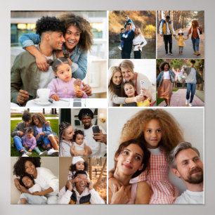 Affiche Créez votre propre collection photo de 10 personne