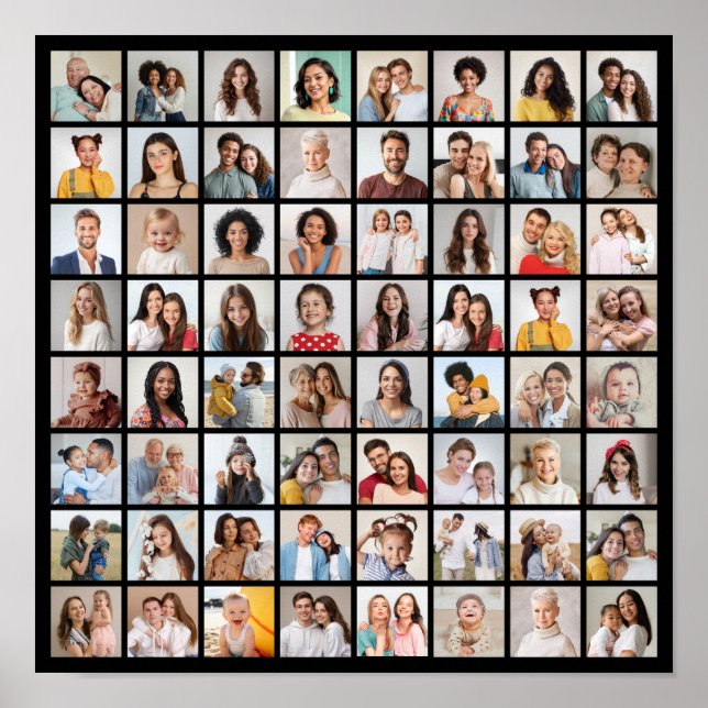 Affiche Créez votre propre collection photo de 64 (Devant)