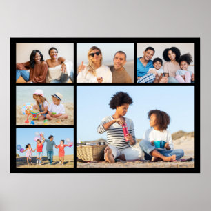 Affiche Créez votre propre collection photo de 6 personnes