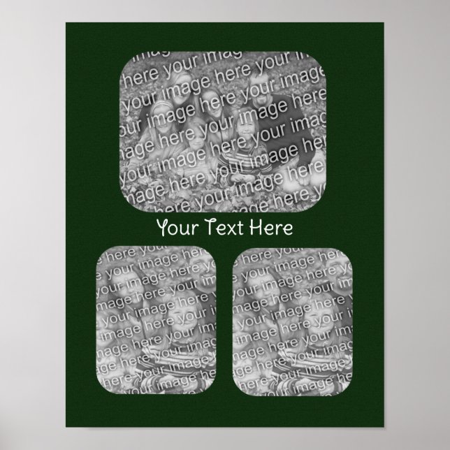 Affiche Créez votre propre collection photo personnalisée (Devant)