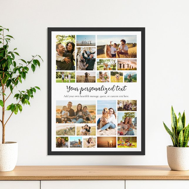 Affiche Créez votre propre collection photo personnalisée  (Créateur téléchargé)