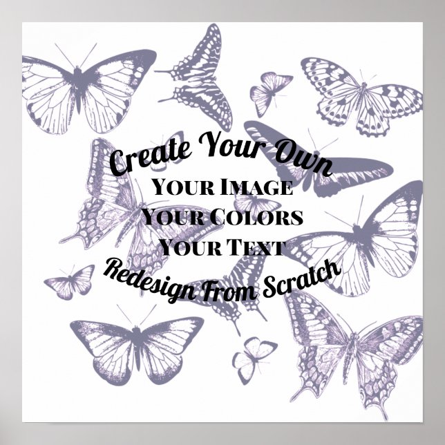 Affiche Créez votre propre conception personnalisée (Devant)