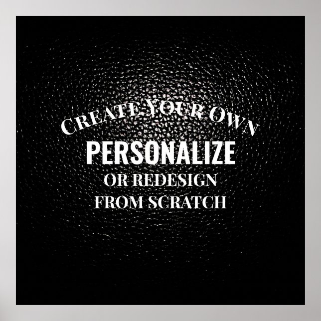 Affiche Créez votre propre - Créez votre propre personnali (Devant)