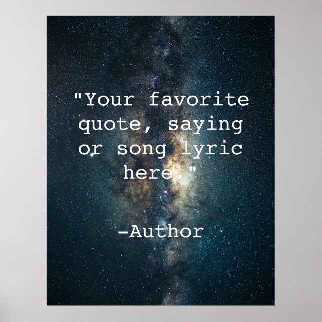 Affiche Créez votre propre devis (Devant)