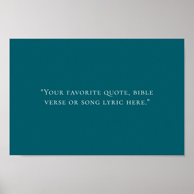 Affiche Créez votre propre devis (Devant)