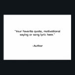 Affiche Créez votre propre devis<br><div class="desc">Créez votre propre devis d'art mural personnalisé. Caractéristiques de typographie minimaliste.</div>