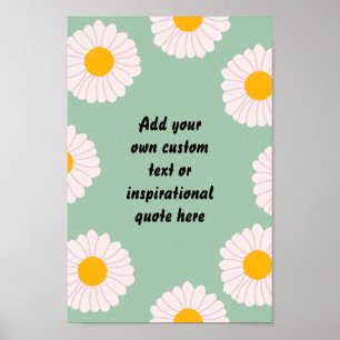 Affiche Créez votre propre devis de motivation pour les fl