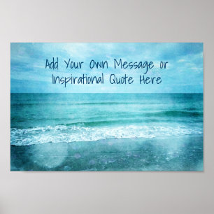 Affiche Créez votre propre devis inspirant motivationnel
