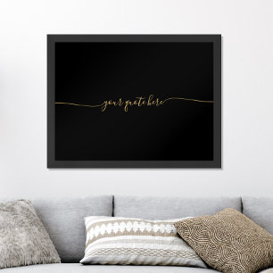 Affiche Créez votre propre devis personnalisé minimaliste