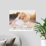 Affiche Créez votre propre devis photo personnalisé<br><div class="desc">Créez votre propre poster de devis personnalisé avec l'une de vos photos préférées. Caractéristiques minimaliste typographie de machine à écrire.</div>