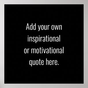 Affiche Créez votre propre do-it-yourself de devis Inspira