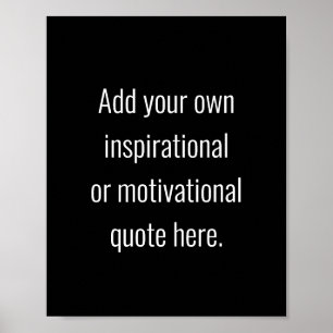 Affiche Créez votre propre do-it-yourself de devis Inspira