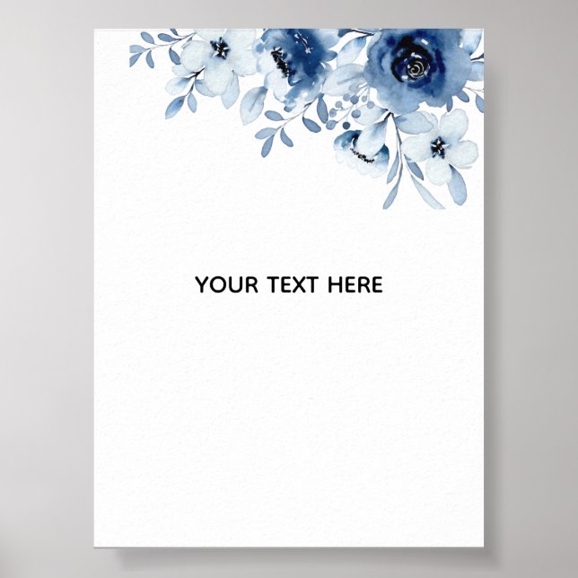 Affiche Créez Votre Propre Floral (Devant)