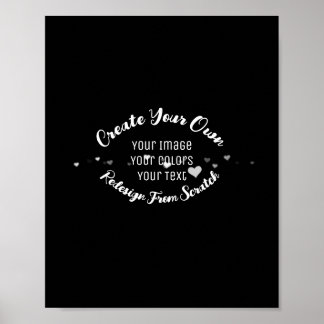 Affiche Créez votre propre image personnalisée