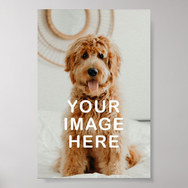 Affiche Créez Votre Propre Image Simple Unique (Devant)