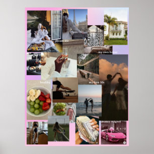 Affiche Créez votre propre manifeste Vision Board