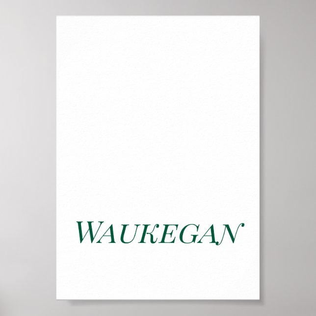 Affiche Créez votre propre mat 5"x7" (Devant)