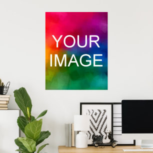 Affiche Créez votre propre modèle moderne de photo personn