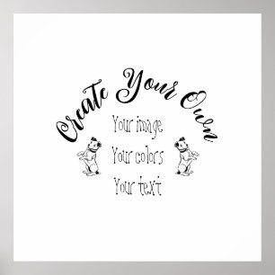 Affiche Créez votre propre personnalisation