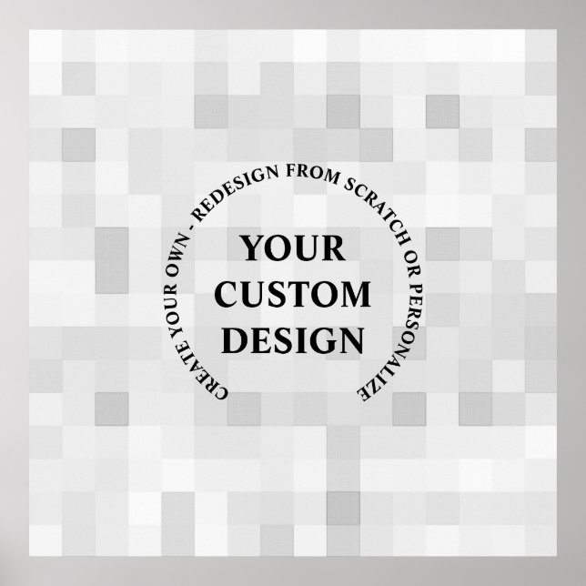 Affiche Créez votre propre personnalisation (Devant)