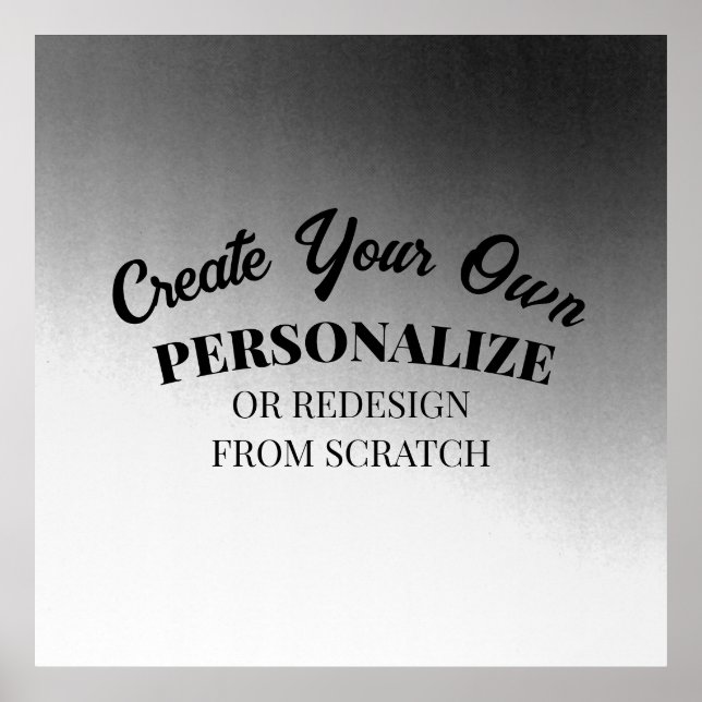 Affiche Créez votre propre personnalisation (Devant)