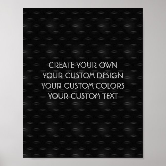 Affiche Créez votre propre personnalisation (Devant)