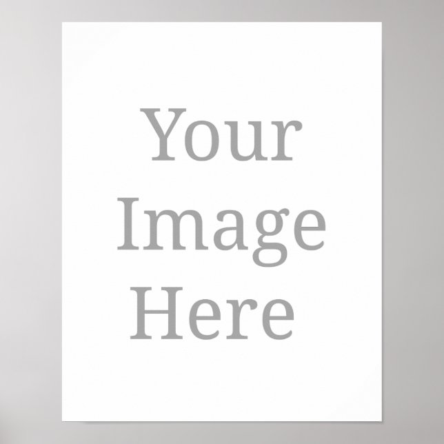 Affiche Créez votre propre personnalisation (Devant)