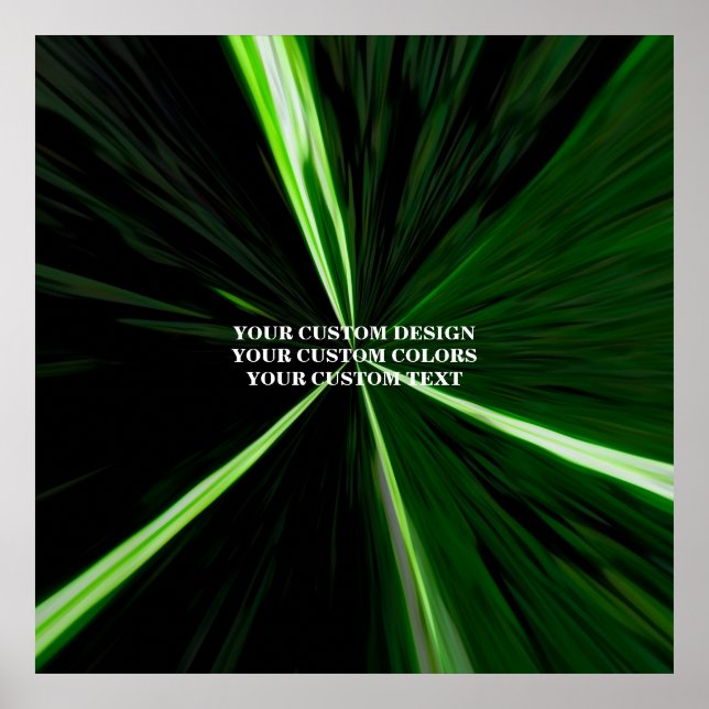 Affiche Créez votre propre personnalisation personnalisée (Devant)