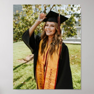 Affiche Créez Votre Propre Photo De Diplômé Personnalisée