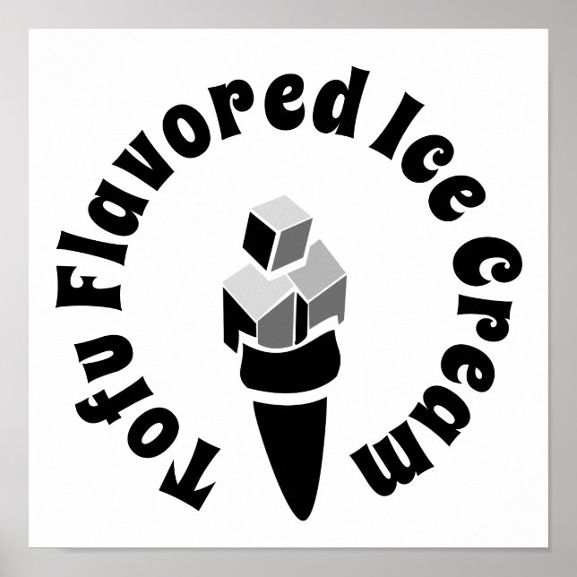 Affiche Crème glacée au tofu (Devant)