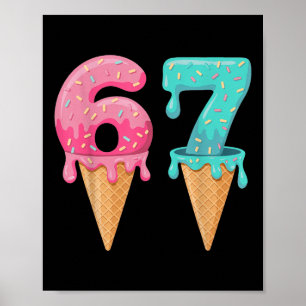 Affiche Crème glacée Bysebyll Drip 67 Bysebyll Mode de vie