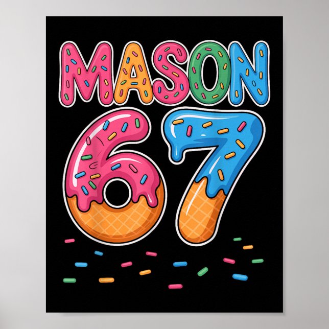 Affiche Crème Glacée qui Dégouline Mason Six Sept 6 7 Argo (Devant)