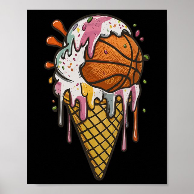 Affiche Crème Glacée Sketll Sketll  (Devant)