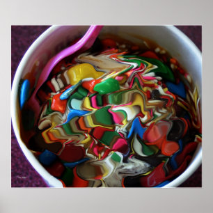 Affiche Crème glacée Sundae