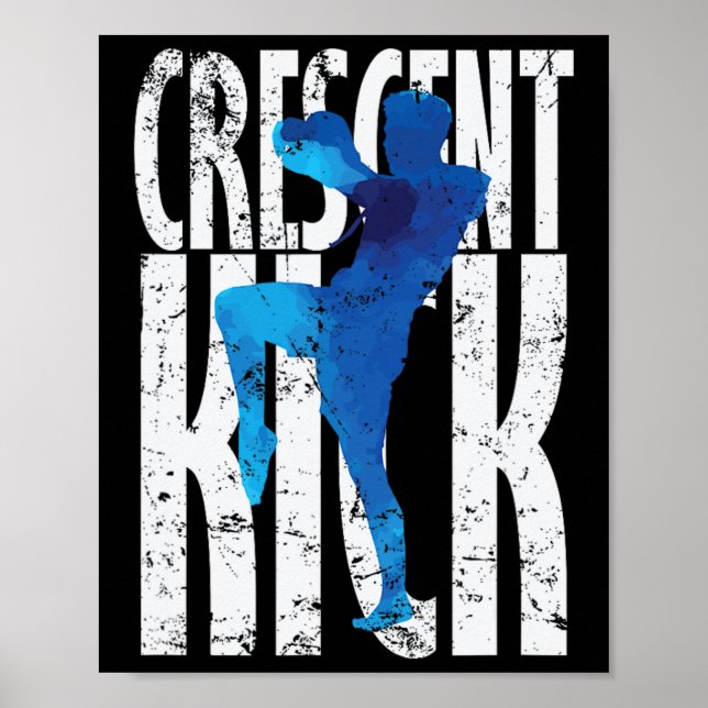 Affiche Crescent Kick Kickboxing  (Devant)