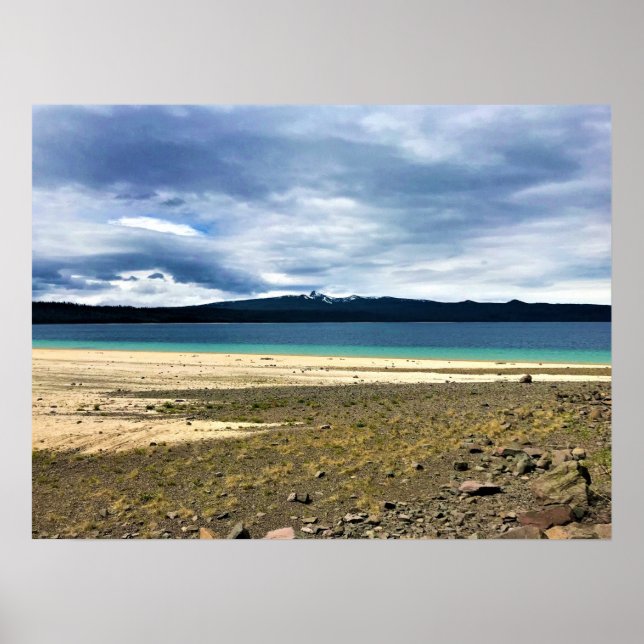 Affiche Crescent Lake at Simax Bay, Oregon (Devant)