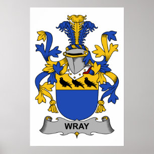 Affiche Crest de la famille Wray