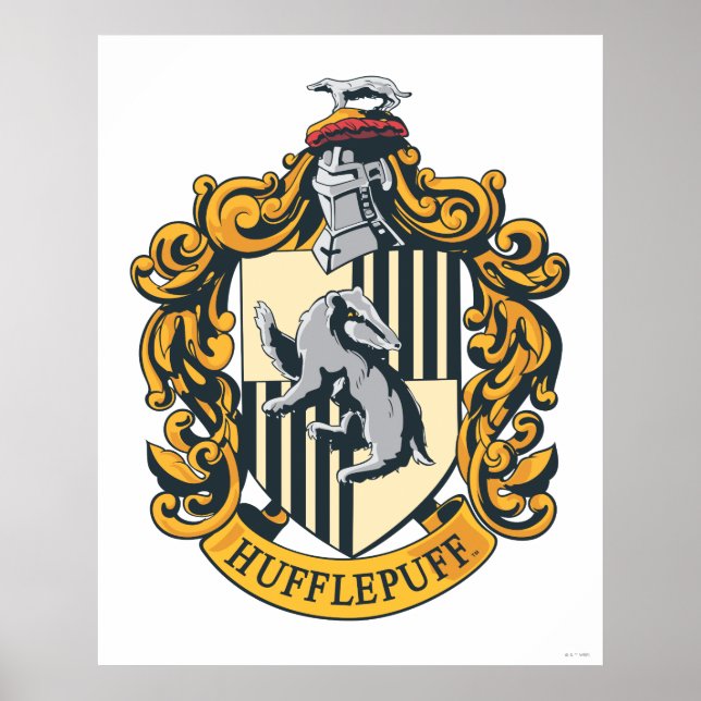 Affiche Crest HUFFLEPUFF™ (Devant)