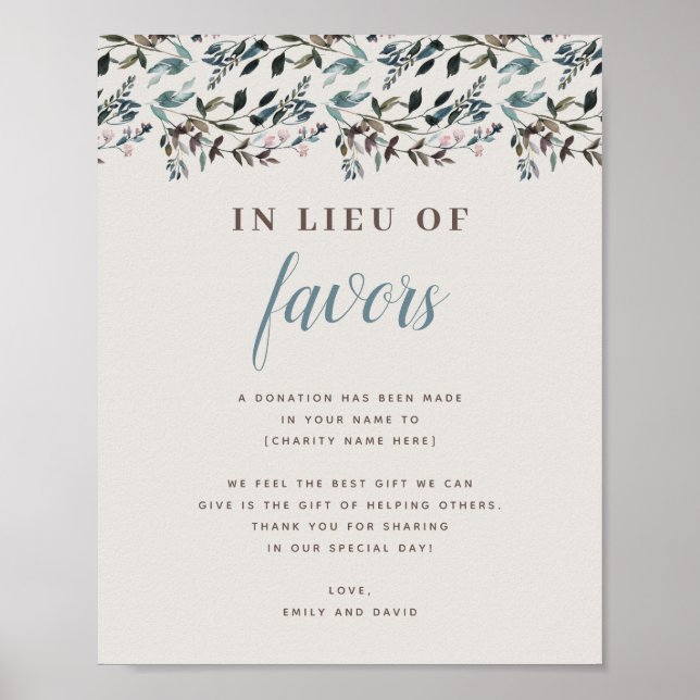 Affiche Crest jardin | Eggshell | Organisme de bienfaisanc (Devant)