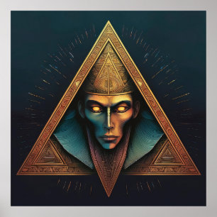 Affiche Crête murale Illuminati