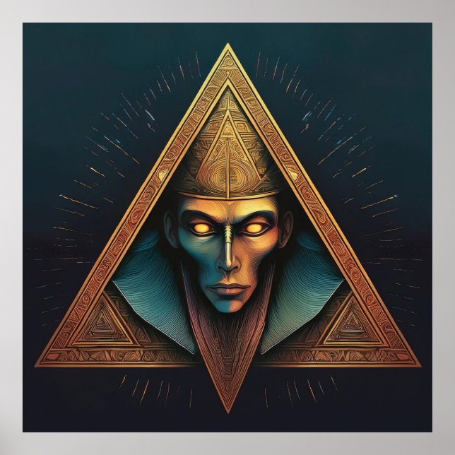 Affiche Crête murale Illuminati (Devant)