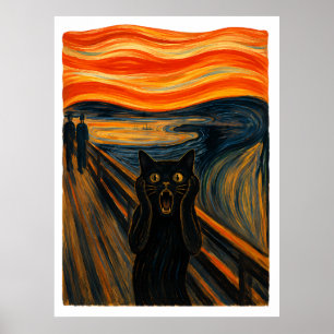 Affiche Cri de chat