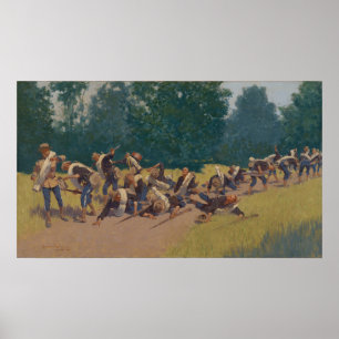 Affiche Cri de Shrapnel à San Juan Hill