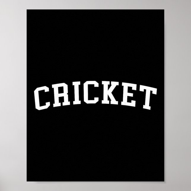 Affiche Cricket 1  (Devant)